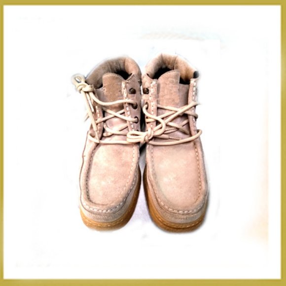 Rare & Unique Men\'s Genuine Suede Desert Boots On Kauchuk main image 3